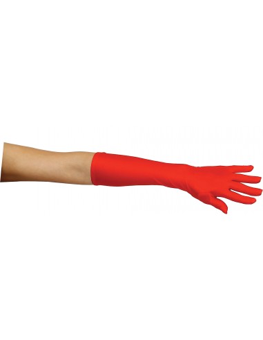 Red Shinny Gloves