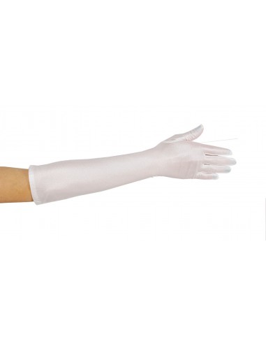 White Shinny Gloves