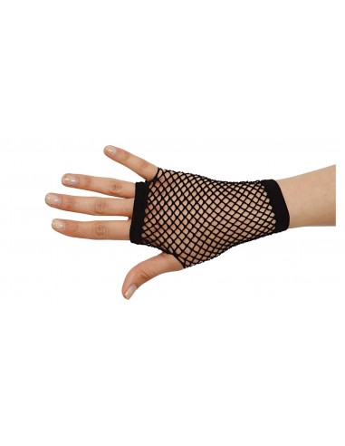 Black Net Gloves