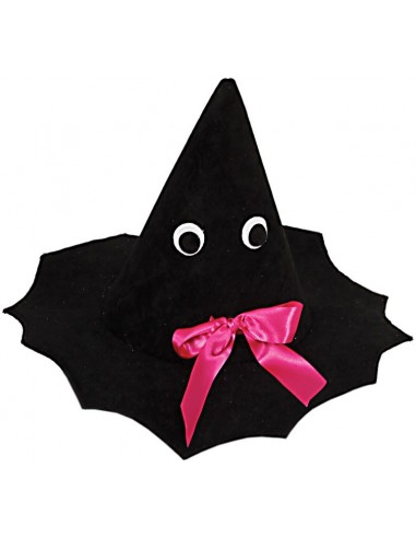 Witch Hat with Bow Decor for Children