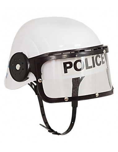 White Police Helmet for Children