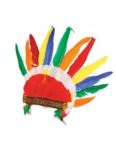 Indian Crown with Feathers