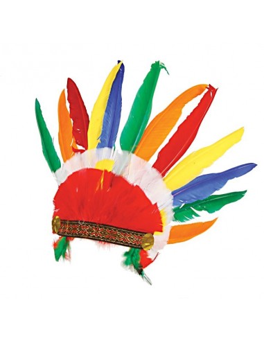 Indian Crown with Feathers
